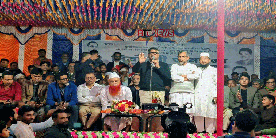 গুরুদাসপুরের জনসভায় দুলু “প্রতিশোধের রাজনীতি দেখতে চান না তারেক রহমান”- দুলু