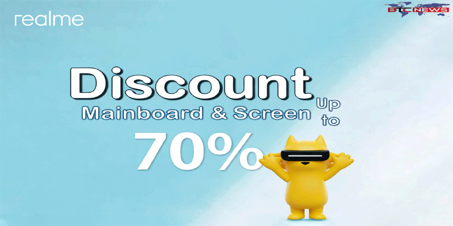 Up to 70% Discount on Select Services Till 25 February in all realme Service Centers