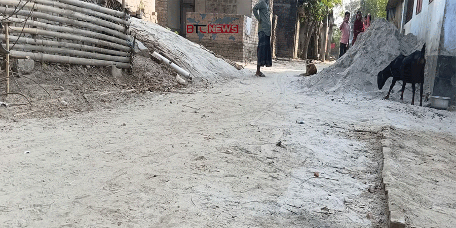 পবার হরিপুরে কাবিটা-কাবিখা প্রকল্পে অনিয়মের অভিযোগ: দায়সারা কাজ করে অর্থ উত্তোলনের দাবি, ক্ষুব্ধ স্থানীয়রা