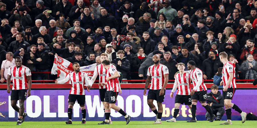 ব্রেন্টফোর্ডের মাঠে আর্সেনালের হোঁচট