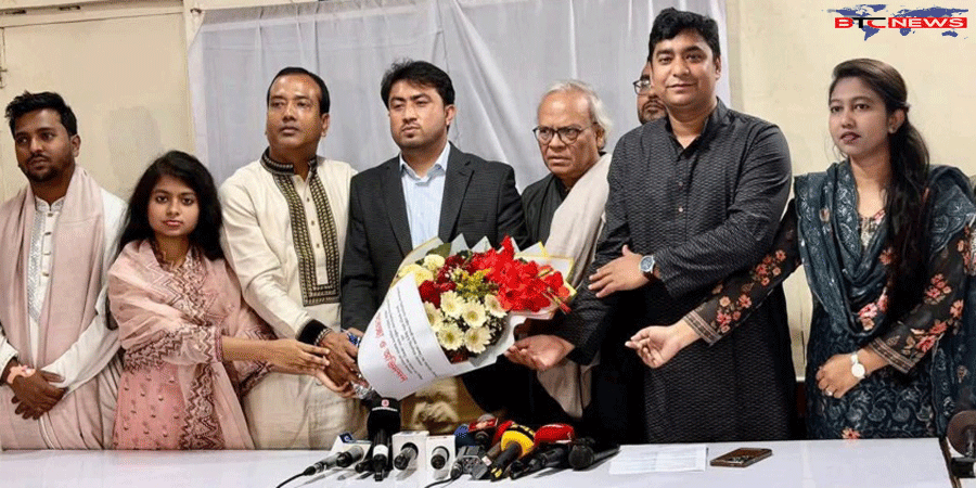 বিএনপিতে যোগ দিলেন জাকসু ভিপি জিতু