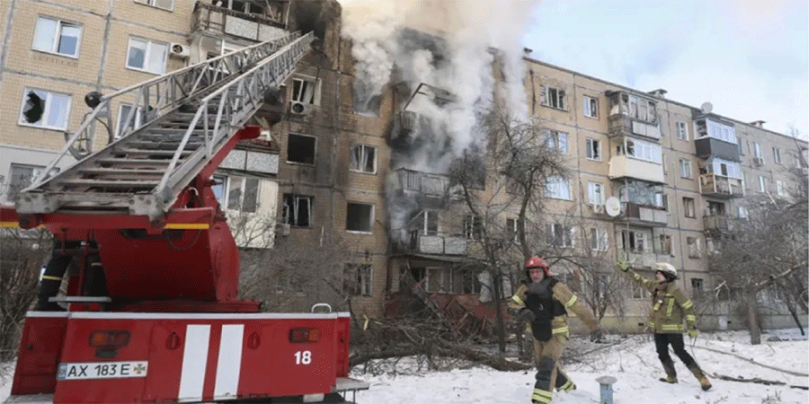 ইউক্রেনের জ্বালানি স্থাপনায় ভয়াবহ ড্রোন হামলা রাশিয়ার