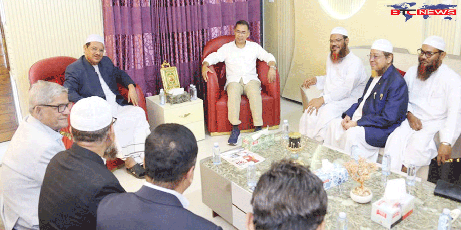 ইসলামী আন্দোলনের আমির রেজাউল করীমের বাসায় তারেক রহমান