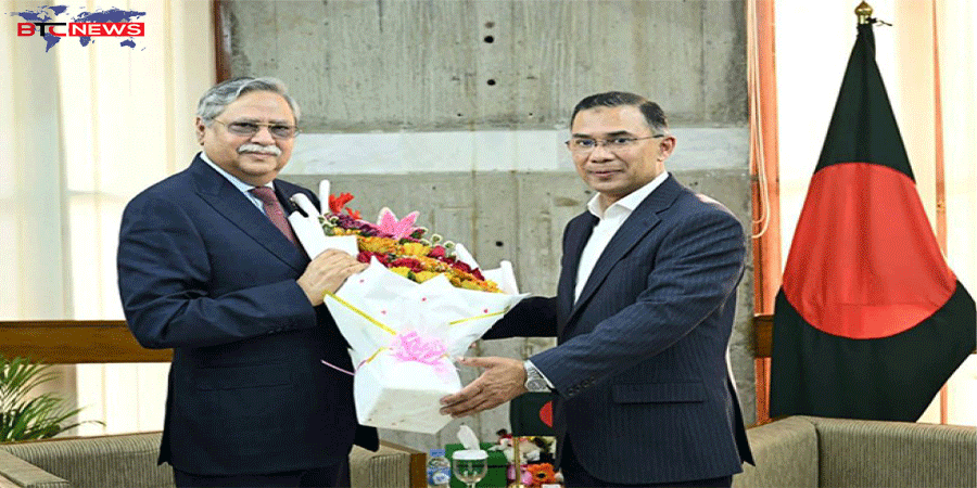 রাষ্ট্রপতির সঙ্গে প্রধানমন্ত্রী তারেক রহমানের সৌজন্য সাক্ষাৎ