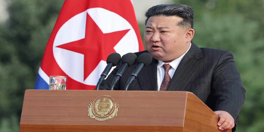 দক্ষিণ কোরিয়াকে ‘পুরোপুরি ধ্বংসের’ হুঁশিয়ারি কিমের