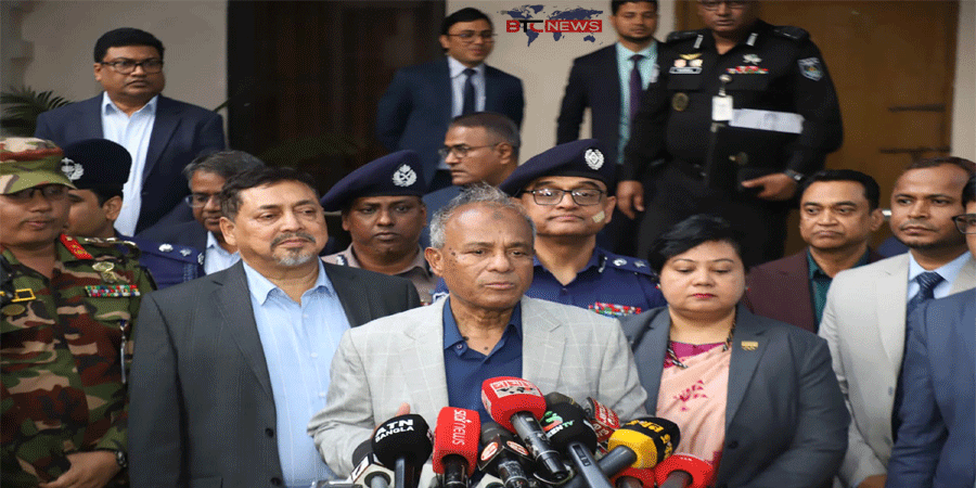 কোথাও কেন্দ্র দখলের চেষ্টা হলে কোনো ছাড় নয় : স্বরাষ্ট্র উপদেষ্টা