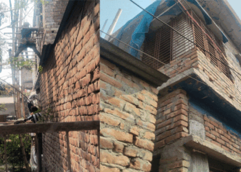 রাজশাহীতে অনুমোদনহীন ভবন নির্মাণকাজ বন্ধ রাখার নির্দেশ আরডিএর; বাদীর দাবি কাজ চলছে