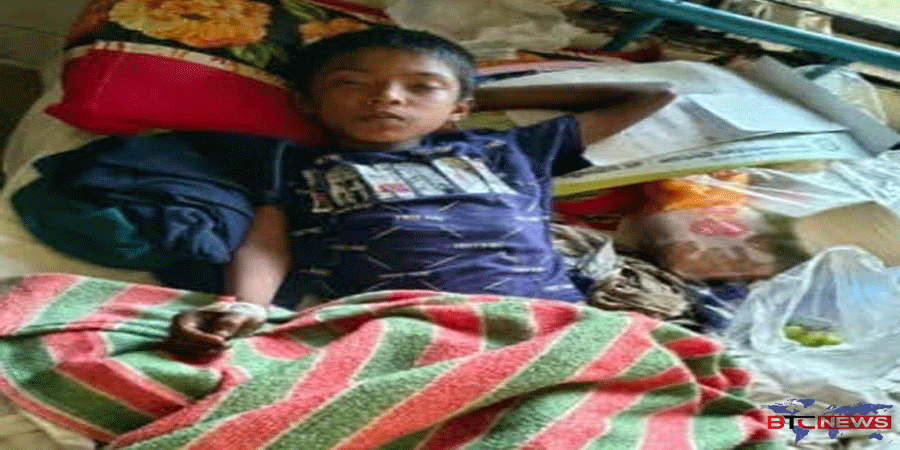 হাসপাতালে পথশিশু সিয়াম, নেই পরিবারের খোঁজ