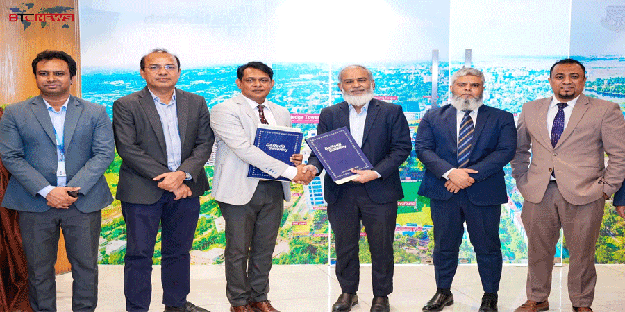 Unimass Holdings Ltd. signs MoU with DIU to strengthen industry–academia collaboration