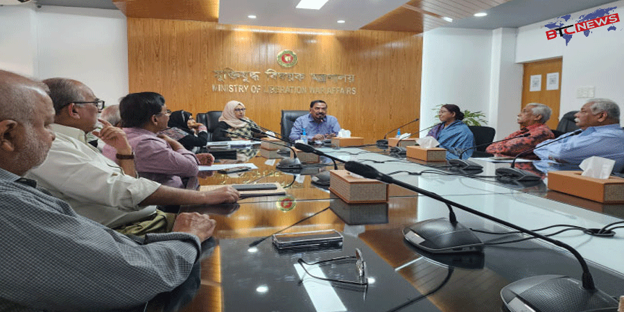 মুক্তিযুদ্ধই বাংলাদেশের স্বাধীনতার মূল ভিত্তি : মুক্তিযুদ্ধবিষয়ক মন্ত্রী