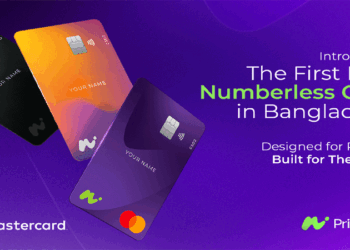 Mastercard collaborates with ‘Prime NOW’ by Prime Bank to introduce Bangladesh’s first Numberless Card, A new standard in secure, private, and app enabled digital payments