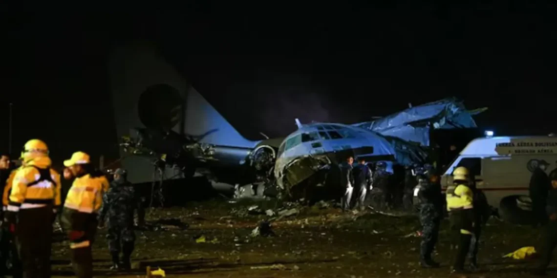 বলিভিয়ায় টাকা ভর্তি বিমান বিধ্বস্ত, নিহত-১৫