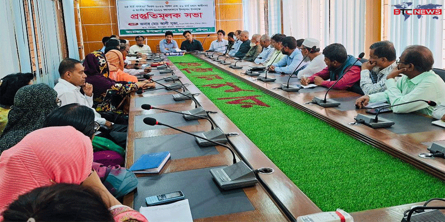 উজিরপুরে মহান স্বাধীনতা দিবস ও শহীদ বুদ্ধিজীবী দিবস উপলক্ষে প্রস্তুতি সভা অনুষ্ঠিত