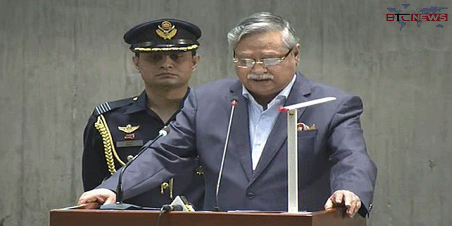 সংসদে হাসিনা সরকারের শাসনকাল নিয়ে রাষ্ট্রপতির বক্তব্য