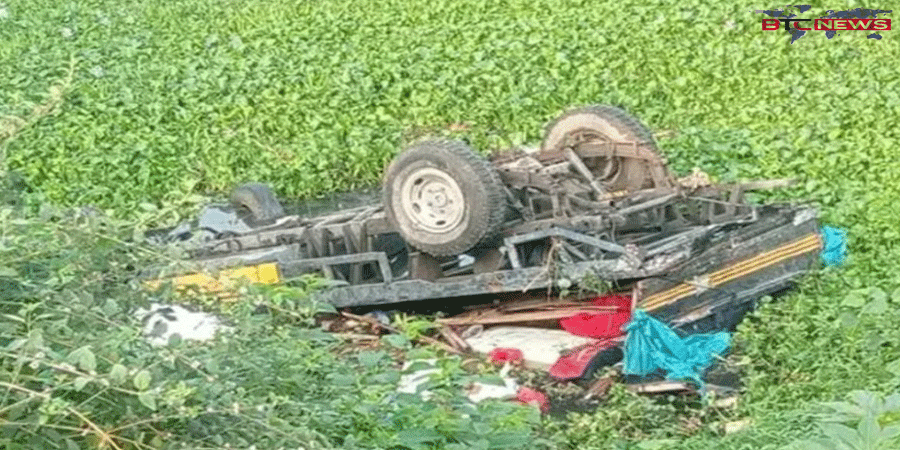 হবিগঞ্জে বাস-পিকআপ ভ্যান সংঘর্ষে নারীসহ নিহত-৪
