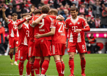 গোল উৎসবে ক্ষতে প্রলেপ দিল বায়ার্ন মিউনিখ