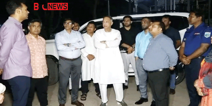 গভীর রাতে বাঘাবাড়ী অয়েল ডিপোতে জ্বালানিমন্ত্রী