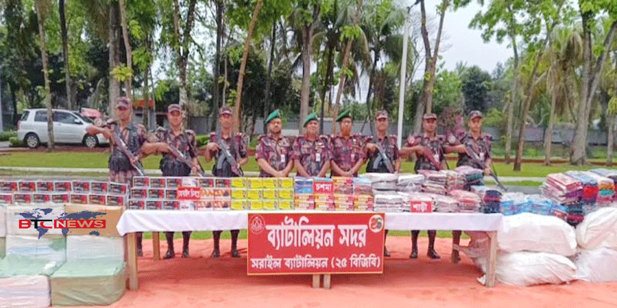 বিজয়নগরে মাটির নিচে মিলল সাড়ে ৯ কোটি টাকার ভারতীয় পণ্য