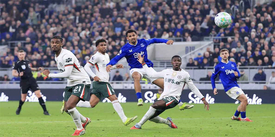 এভারটনের কাছে বড় ব্যবধানে চেলসির হার