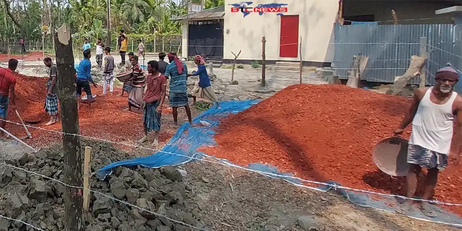 মোরেলগঞ্জে ১৪৪ ধারা উপেক্ষা করে শিক্ষকের জমিতে কাজ করার অভিযোগ