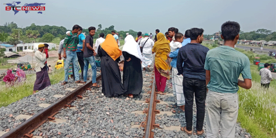 টাঙ্গাইলে ট্রেনে কাটা পড়ে ৫ জন নিহত