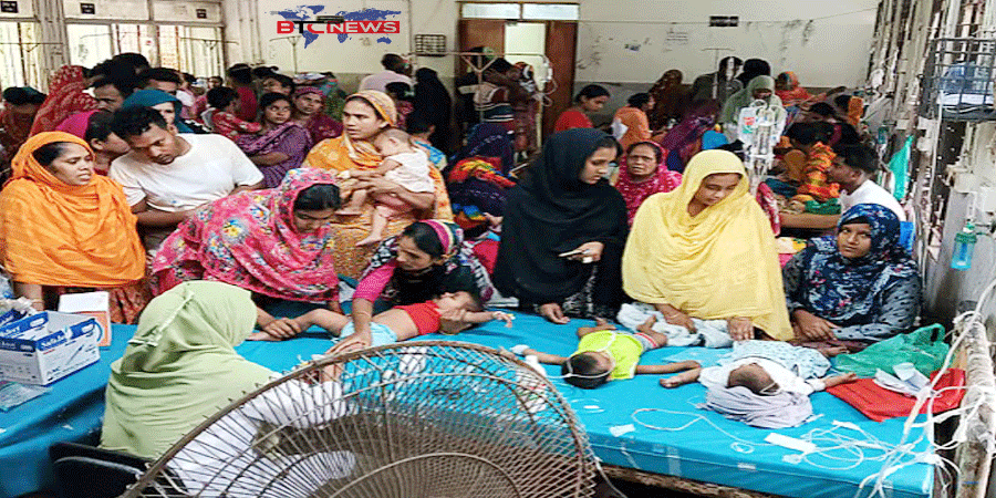 রামেকে ছোঁয়াচে হামের শিশু রোগীদের রাখা হচ্ছে অন্য শিশু রোগীদের সঙ্গেই