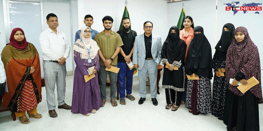 রাজশাহী সিটি কর্পোরেশন কর্তৃক দরিদ্র ও মেধাবী শিক্ষার্থীদের শিক্ষাবৃত্তি প্রদান