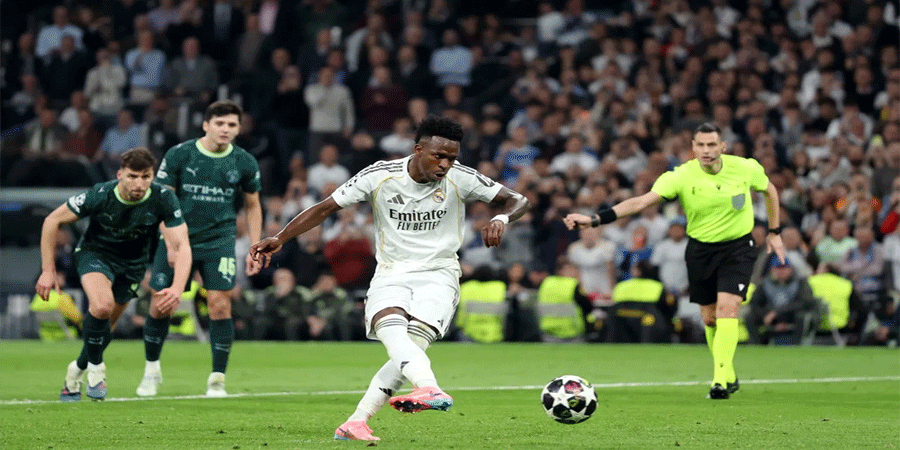 পেনাল্টি মিস করে সমালোচনার মুখে ভিনিসিয়ুস