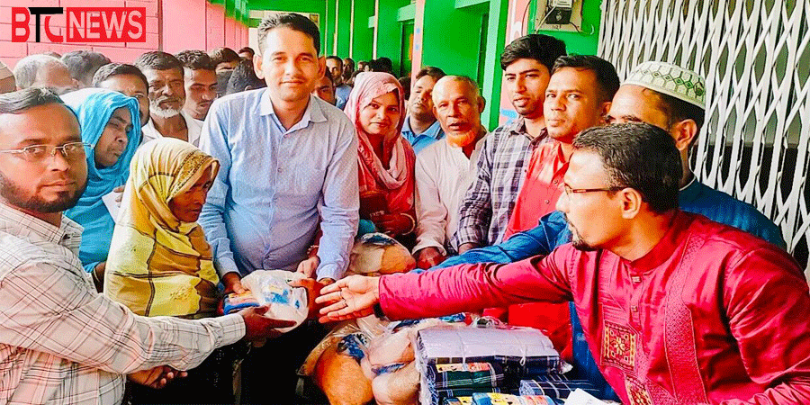 বরিশালের এক মানবপ্রেমী ভোলানাথ রাজু: বেতনের টাকা দিয়ে করেন মানবসেবা 