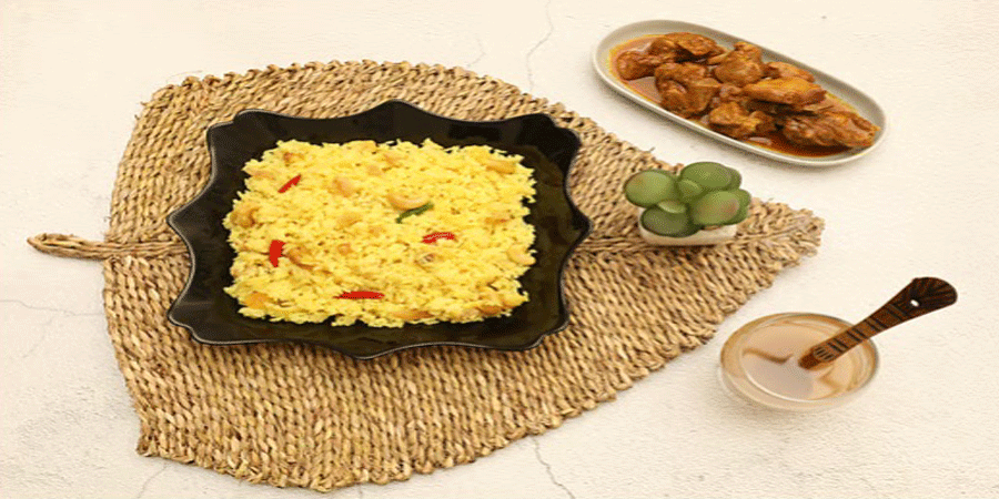 বাসন্তী পোলাওয়ের রেসিপি