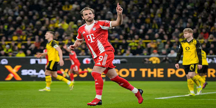 ডর্টমুন্ডকে হারিয়ে শিরোপার পথে বায়ার্নের বড় লাফ