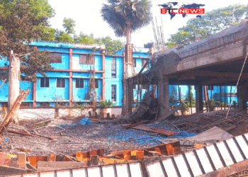 ইসলামপুরে নির্মানাধীন থানা ভবন ধ্বসে আহত-১৩
