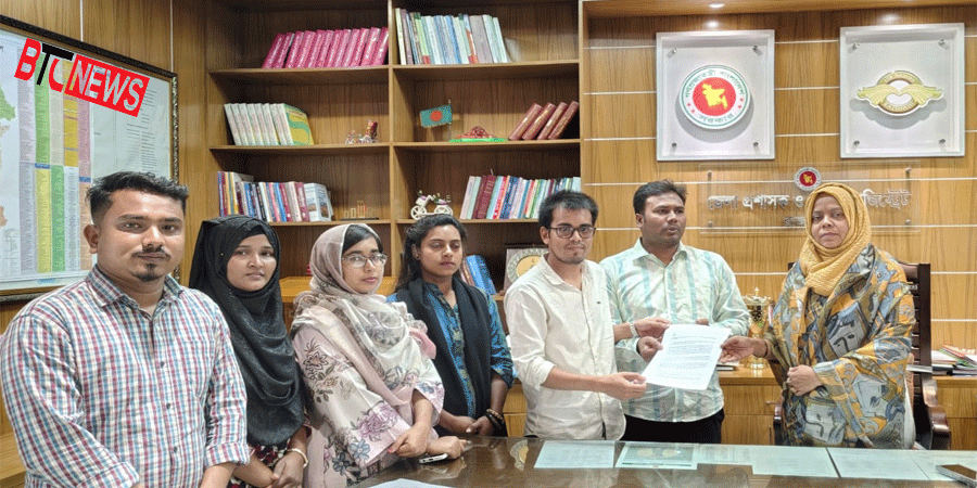 স্মরিকলিপি প্রদান: রাজশাহীর বিশেষায়িত শিশু হাসপাতাল চালুর দাবি