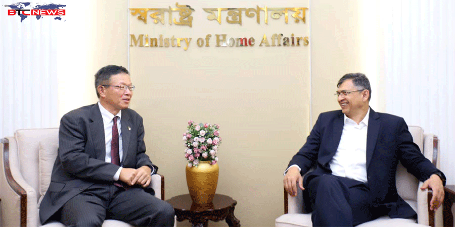 পুলিশ পুনর্গঠন ও সংস্কারে জাপানের সহযোগিতা চাইলেন স্বরাষ্ট্রমন্ত্রী