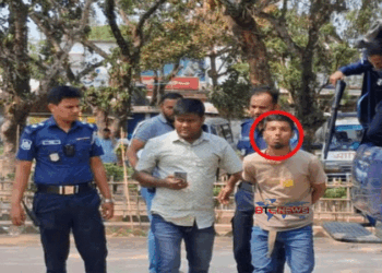 পুলিশকে ধাক্কা দিয়ে হাতকড়াসহ চম্পট, রাতভর অভিযানে জঙ্গলে গ্রেপ্তার