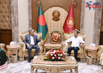 বঙ্গভবনে রাষ্ট্রপতির সঙ্গে প্রধানমন্ত্রীর সাক্ষাৎ