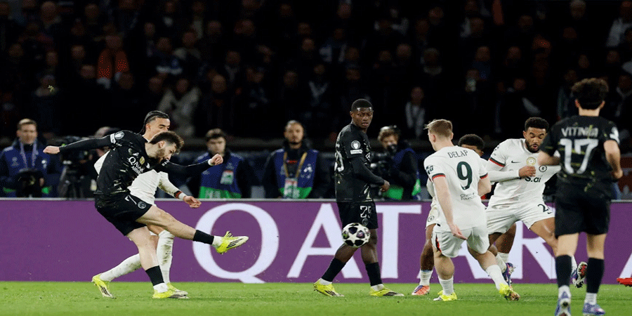 চ্যাম্পিয়ন্স লিগ: চেলসিকে ৫-২ গোলে উড়িয়ে দিল পিএসজি