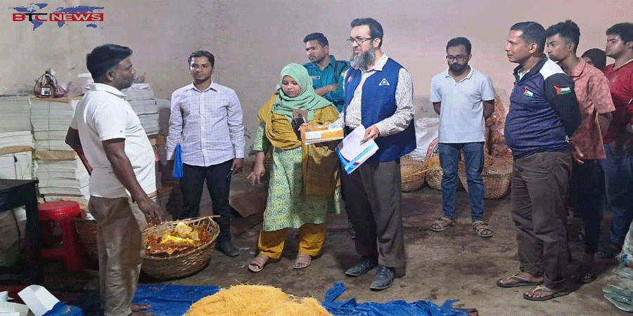 রাজশাহীতে বিএসটিআই’র লাইসেন্স ছাড়া লাচ্ছা সেমাই তৈরি করায় ০২টি প্রতিষ্ঠানকে বিশ হাজার টাকা জরিমানা
