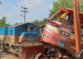 কুমিল্লায় বাস-ট্রেন সংঘর্ষে নিহত-১২, চট্টগ্রামের সঙ্গে সারাদেশের রেল যোগাযোগ বন্ধ