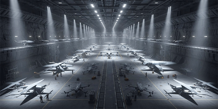 মাটির নিচে ড্রোনঘাঁটির ভিডিও প্রকাশ ইরানের