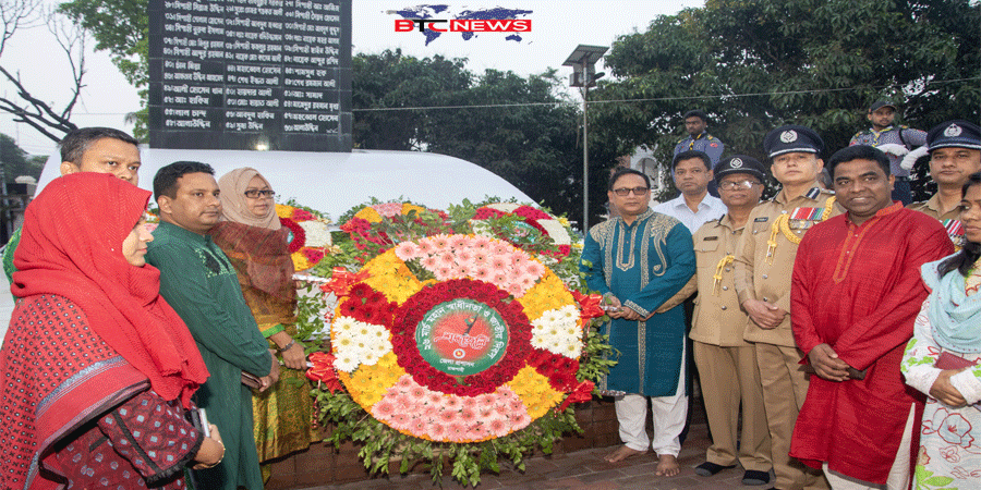 রাজশাহীতে যথাযোগ্য মর্যাদায় মহান স্বাধীনতা ও জাতীয় দিবস উদযাপন