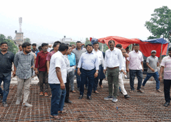 রাজশাহী মহানগরীর হড়গ্রাম রেলক্রসিং ফ্লাইওভারসহ বিভিন্ন উন্নয়ন কাজ পরিদর্শনে রাসিক প্রশাসক
