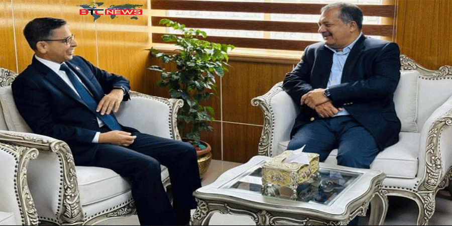তথ্যমন্ত্রীর সঙ্গে ভারতীয় হাইকমিশনারের সাক্ষাৎ