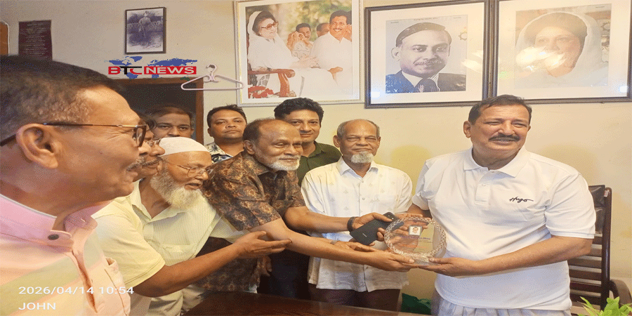 ভুমিমন্ত্রীর সাথে ক্রীড়া সংগঠক ফোরমের সৌজন্য সাক্ষাৎ