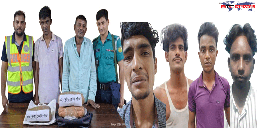 রাজশাহীতে আরএমপি’র মাদকবিরোধী অভিযানে ৬ মাদক ব্যবসায়ী গ্রেপ্তার; গাঁজা, হেরোইন ও ইয়াবা ট্যাবলেট উদ্ধার