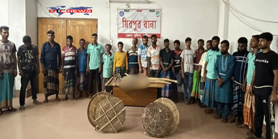 কুষ্টিয়ায় শিশুদের খেলাকে কেন্দ্র করে দুপক্ষের সংঘর্ষ, আটক-২১, হাতুড়ির আঘাতে অভিভাবক আহত