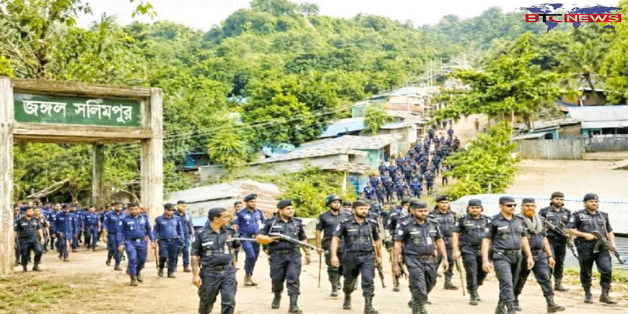 জঙ্গল সলিমপুরে যৌথ বাহিনীর ক্যাম্প গুঁড়িয়ে দিল সন্ত্রাসীরা: দুই ঘণ্টা বন্দুকযুদ্ধে এলাকা প্রকম্পিত