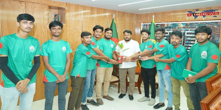 রাসিক প্রশাসকের সাথে বিডি ক্লিন প্রতিনিধির সৌজন্য সাক্ষাৎ