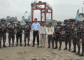 ঈদ যাত্রা নির্বিঘ্ন করতে মহাসড়কে জামালপুর ৩৫ বিজিবি